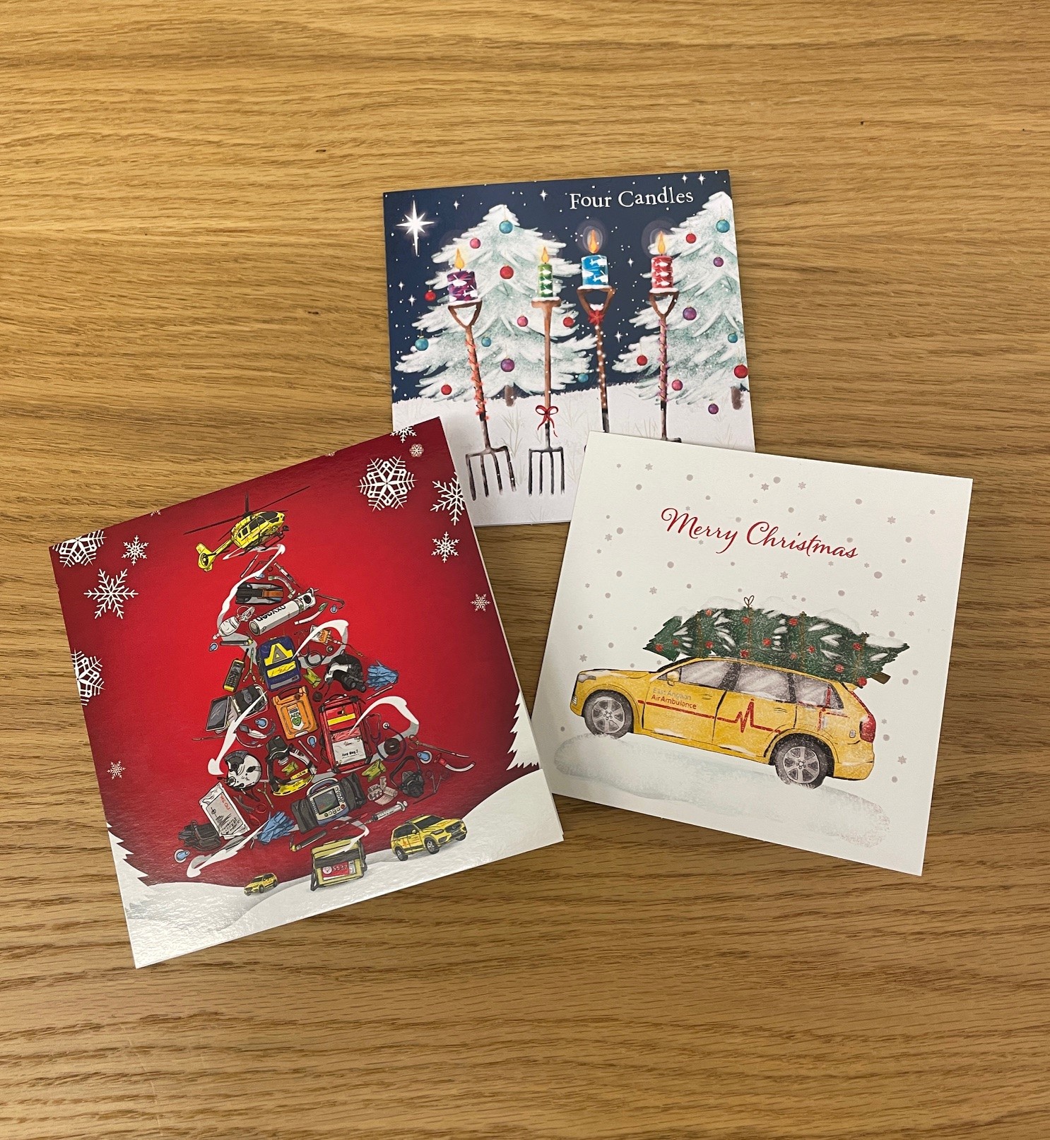 Bluecrow Projects Christmas Cards